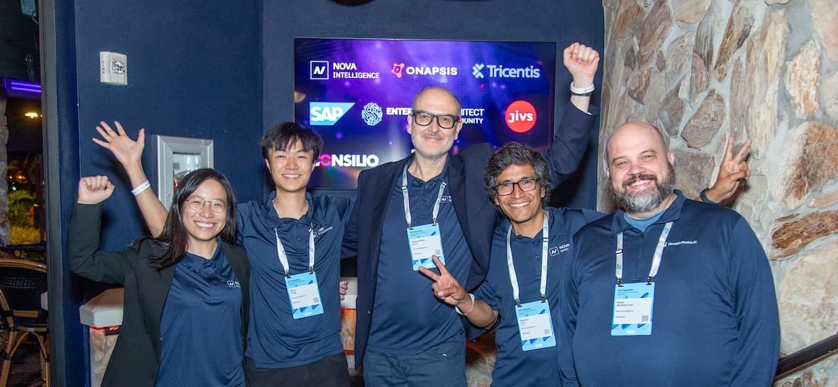 Nova Intelligence team at SAP Sapphire